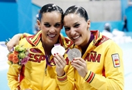 Andrea Fuentes y Ona Carbonell - Medalla de Plata